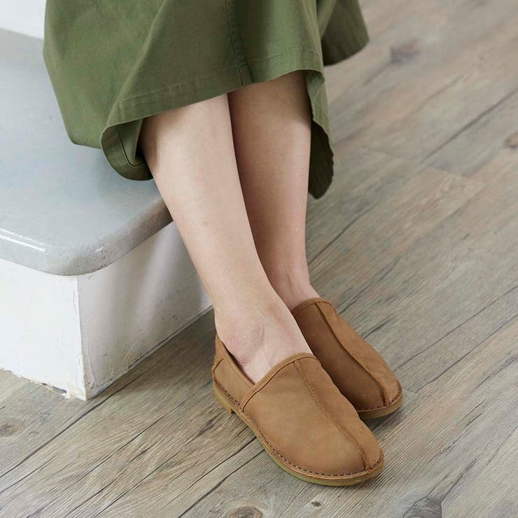 【サスティナブルシリーズ】ムートンバブーシュシューズ | Mode et Jacomo×ing | 詳細画像9 