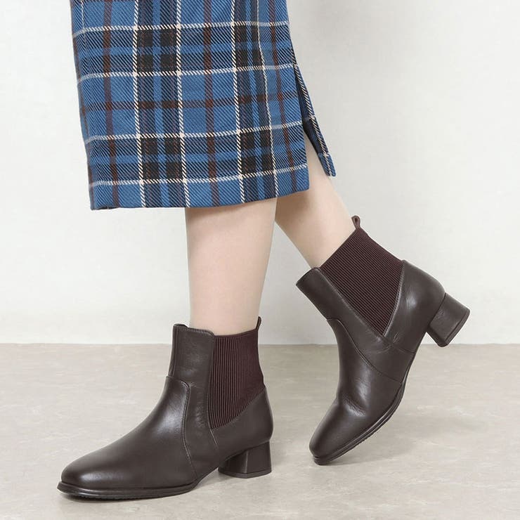 【WEB限定】【サスティナブルシリーズ】サイドゴアショートブーツ | Mode et Jacomo×ing | 詳細画像12 