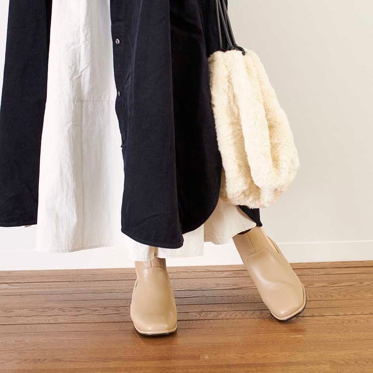 【WEB限定】【サスティナブルシリーズ】サイドゴアショートブーツ | Mode et Jacomo×ing | 詳細画像13 