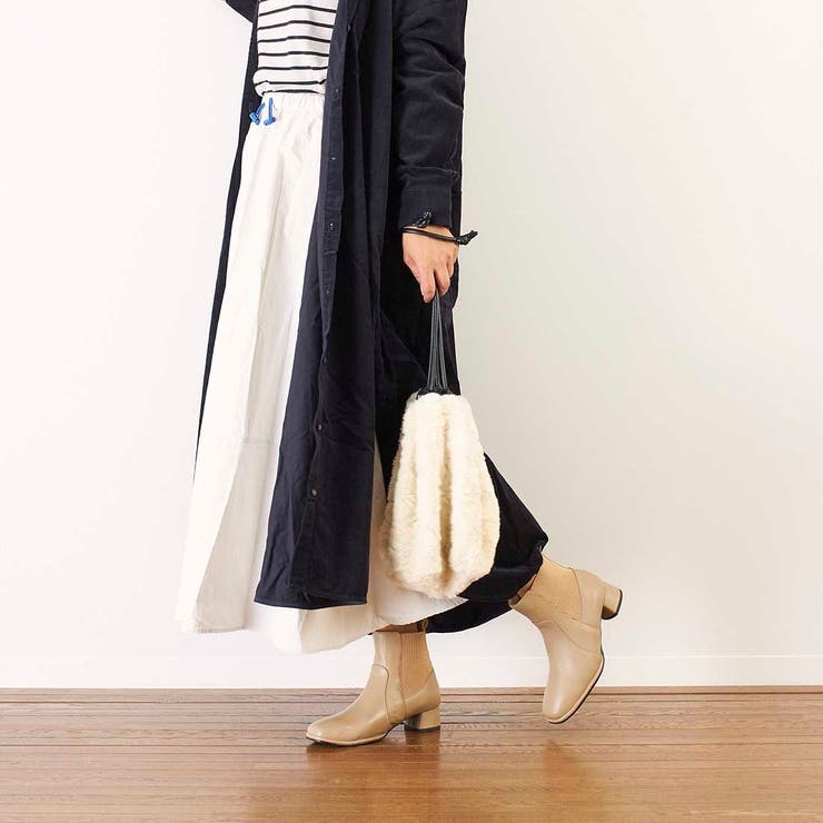 【WEB限定】【サスティナブルシリーズ】サイドゴアショートブーツ | Mode et Jacomo×ing | 詳細画像14 