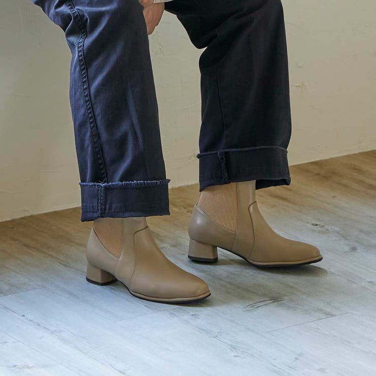 【WEB限定】【サスティナブルシリーズ】サイドゴアショートブーツ | Mode et Jacomo×ing | 詳細画像16 