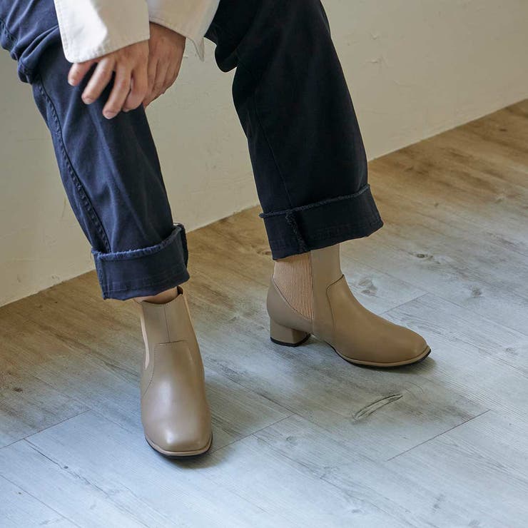【WEB限定】【サスティナブルシリーズ】サイドゴアショートブーツ | Mode et Jacomo×ing | 詳細画像18 