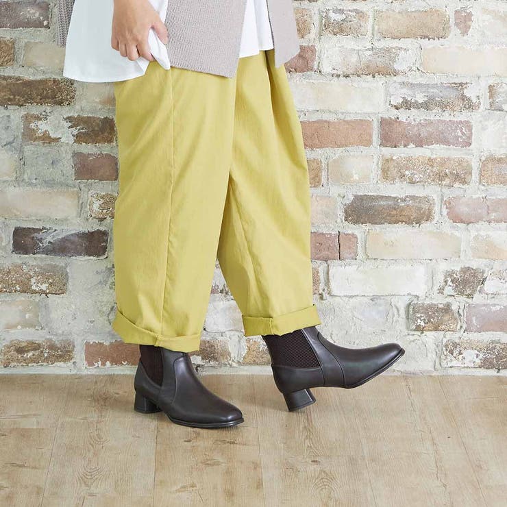 【WEB限定】【サスティナブルシリーズ】サイドゴアショートブーツ | Mode et Jacomo×ing | 詳細画像5 