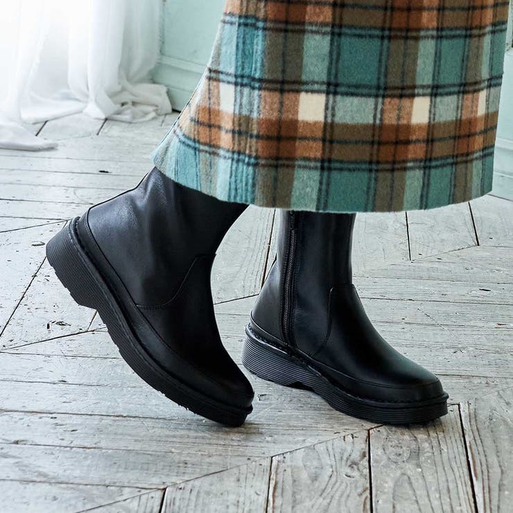 【WEB限定】【3E】ボリュームソールショートブーツ | Mode et Jacomo×ing | 詳細画像1 