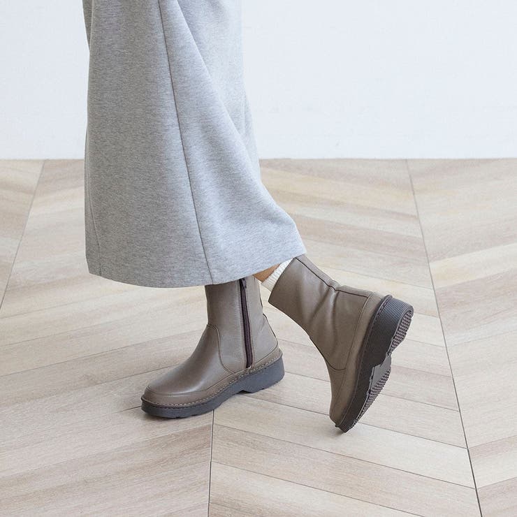 【WEB限定】【3E】ボリュームソールショートブーツ | Mode et Jacomo×ing | 詳細画像31 