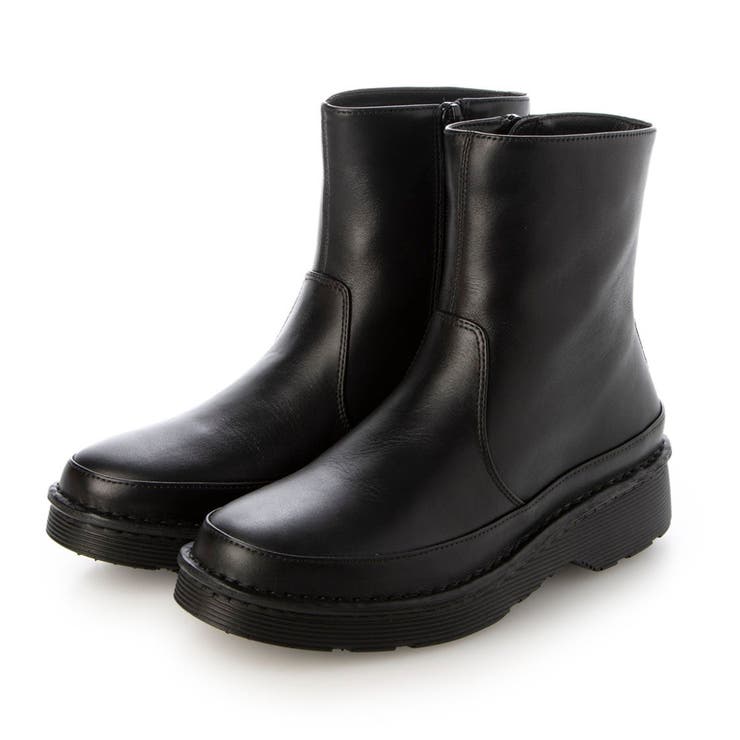 ブラック | 【WEB限定】【3E】ボリュームソールショートブーツ | Mode et Jacomo×ing