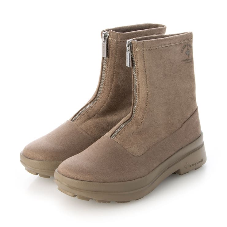 ベージュ | 【レイン対応】フロントジッパーボリュームソールブーツ（ベレー IV FZ） | Mode et Jacomo×ing