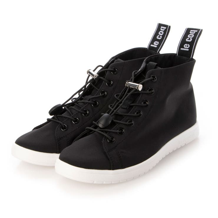 ブラック | 【レイン対応】レインミッドカットスニーカー | Mode et Jacomo×ing