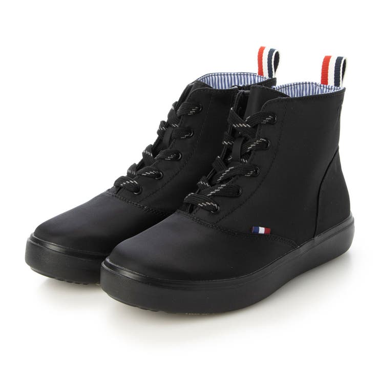 ブラック | 【レイン対応】ミッドカット厚底レインブーツ | Mode et Jacomo×ing
