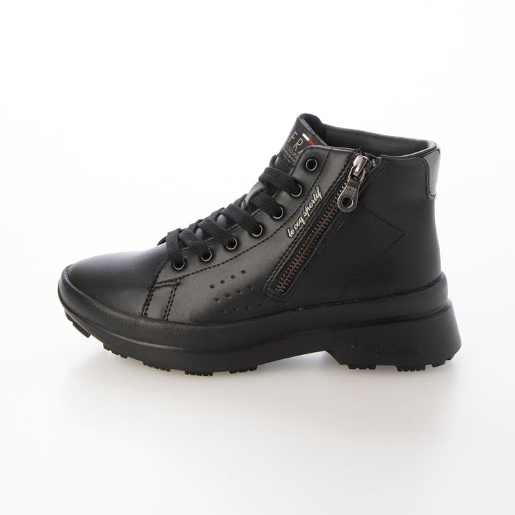 【レイン対応】サイドジッパーレースアップブーツ(ラ ローラン RG) | Mode et Jacomo×ing | 詳細画像1 