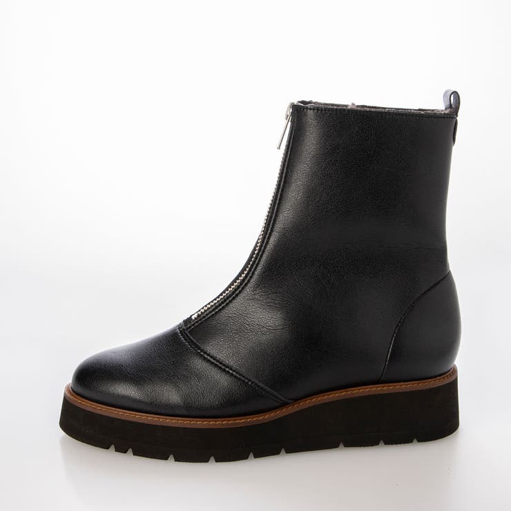 厚底フロントジッパーブーツ | Mode et Jacomo×ing | 詳細画像5 