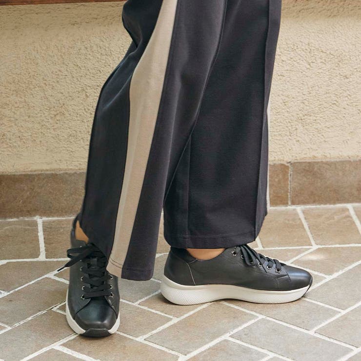 【軽量】レースアップ厚底スニーカー | Mode et Jacomo×ing | 詳細画像2 