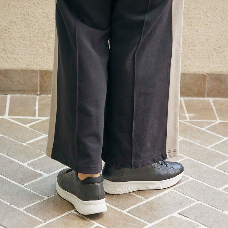 【軽量】レースアップ厚底スニーカー | Mode et Jacomo×ing | 詳細画像3 