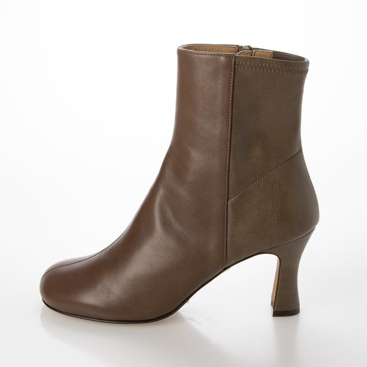 スクエアトゥバックストレッチショートブーツ | Mode et Jacomo×ing | 詳細画像13 