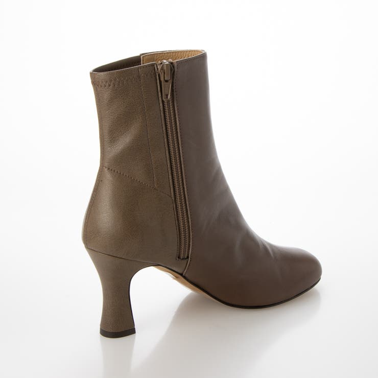 スクエアトゥバックストレッチショートブーツ | Mode et Jacomo×ing | 詳細画像14 