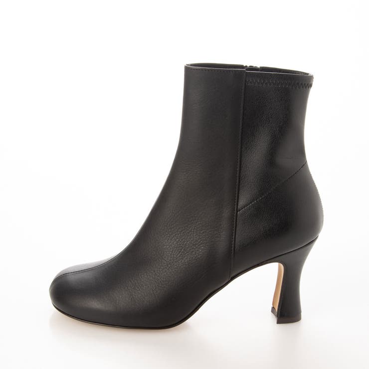 スクエアトゥバックストレッチショートブーツ | Mode et Jacomo×ing | 詳細画像2 