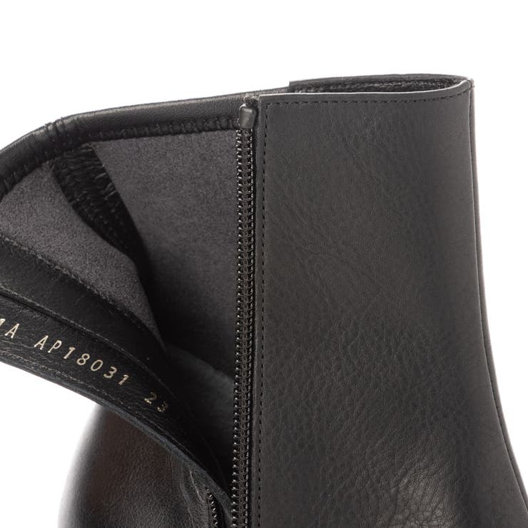 スクエアトゥバックストレッチショートブーツ | Mode et Jacomo×ing | 詳細画像6 