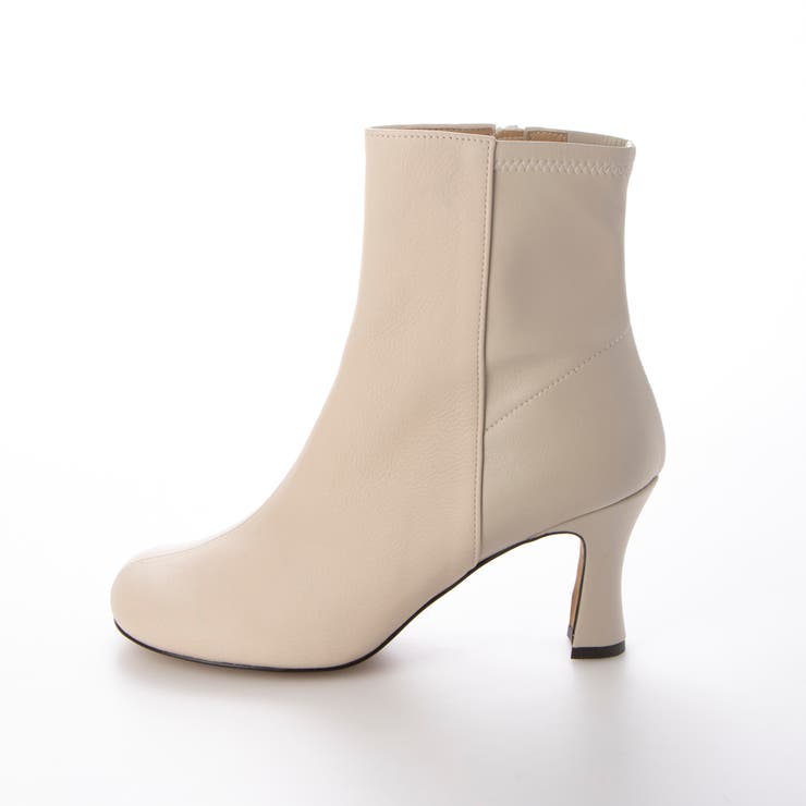 スクエアトゥバックストレッチショートブーツ | Mode et Jacomo×ing | 詳細画像9 