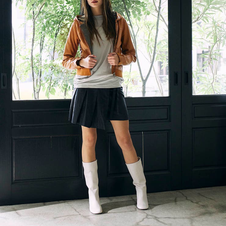 ラウンドトゥハーフブーツ | Mode et Jacomo×ing | 詳細画像3 