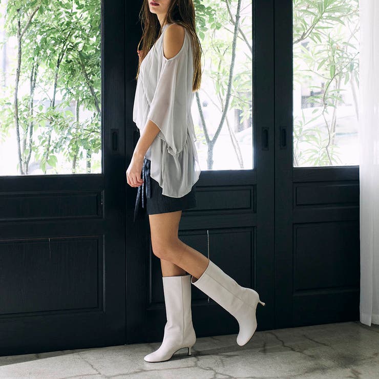 ラウンドトゥハーフブーツ | Mode et Jacomo×ing | 詳細画像6 