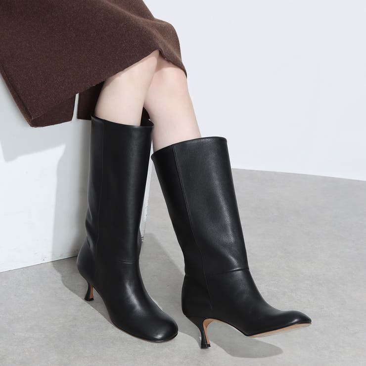 ラウンドトゥハーフブーツ | Mode et Jacomo×ing | 詳細画像9 