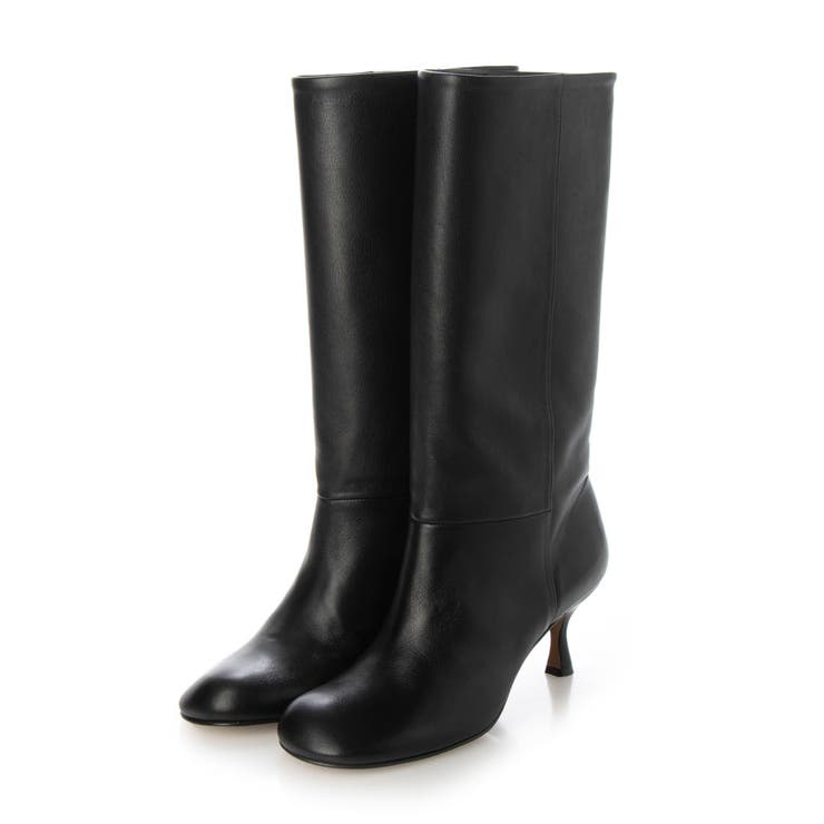 ブラック | ラウンドトゥハーフブーツ | Mode et Jacomo×ing