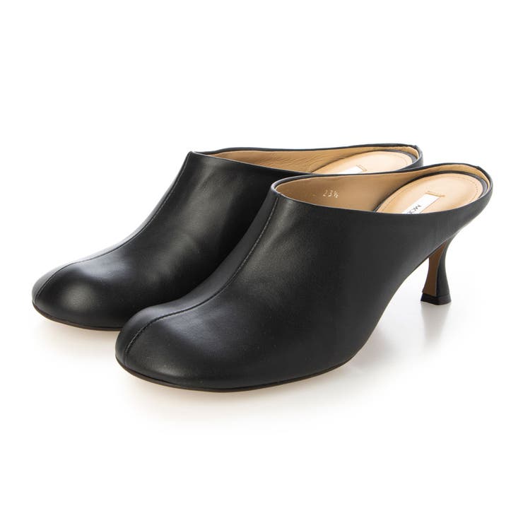 ブラック | オブリークトゥミュールパンプス | Mode et Jacomo×ing