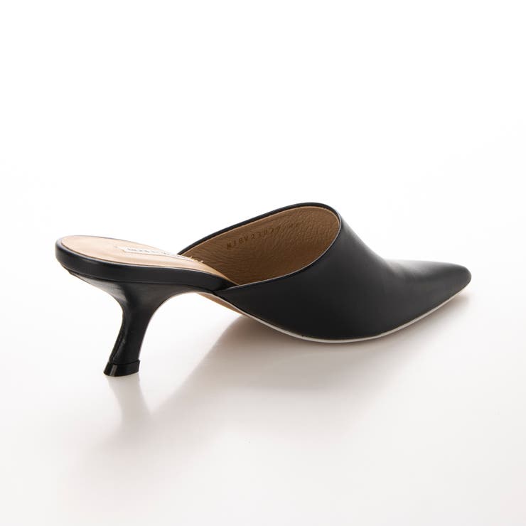 ダイアゴナルヒールポインテッドトゥミュール | Mode et Jacomo×ing | 詳細画像3 
