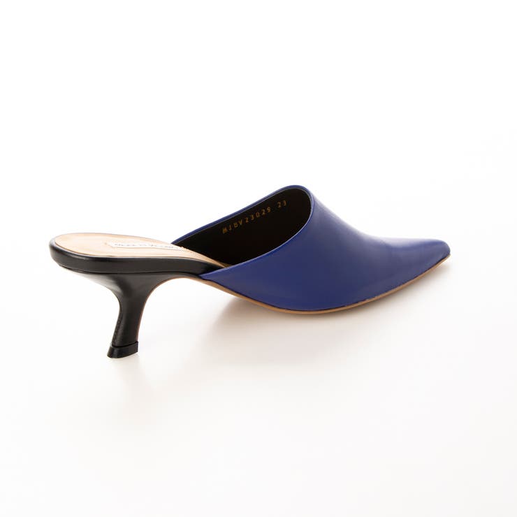 ダイアゴナルヒールポインテッドトゥミュール | Mode et Jacomo×ing | 詳細画像9 