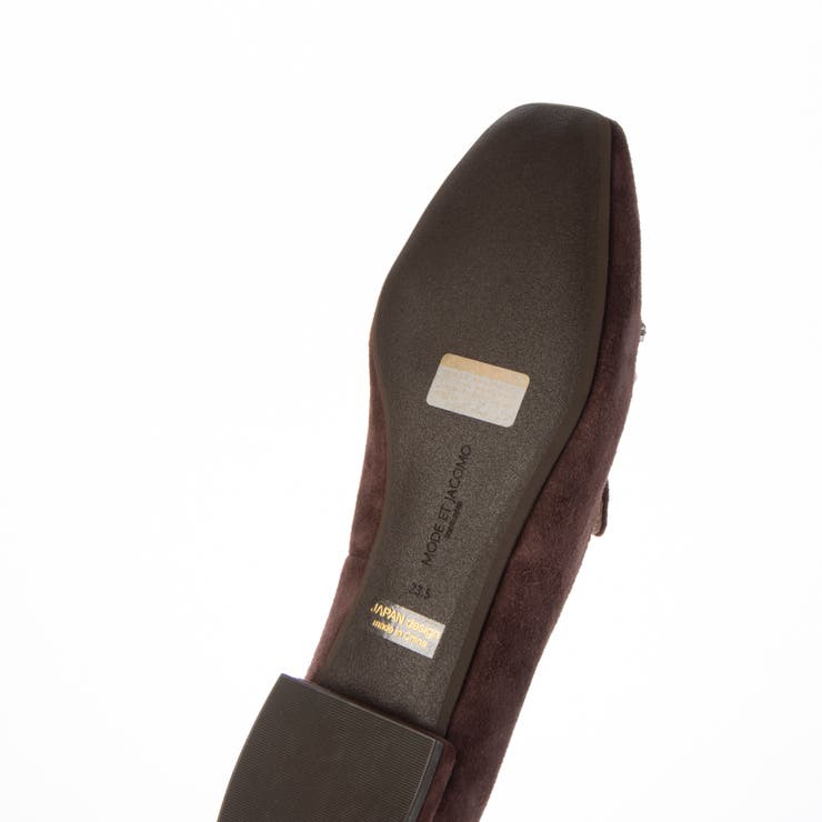 【軽量】ラインストーンスクエアトゥスリッポン | Mode et Jacomo×ing | 詳細画像14 