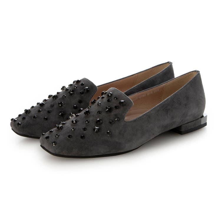 グレースエード | 【軽量】ラインストーンスクエアトゥスリッポン | Mode et Jacomo×ing