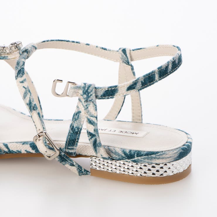 ポインテッドトゥTストラップサンダル | Mode et Jacomo×ing | 詳細画像17 