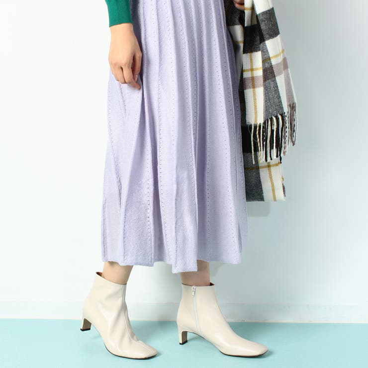 スクエアトゥショートブーツ | Mode et Jacomo×ing | 詳細画像14 