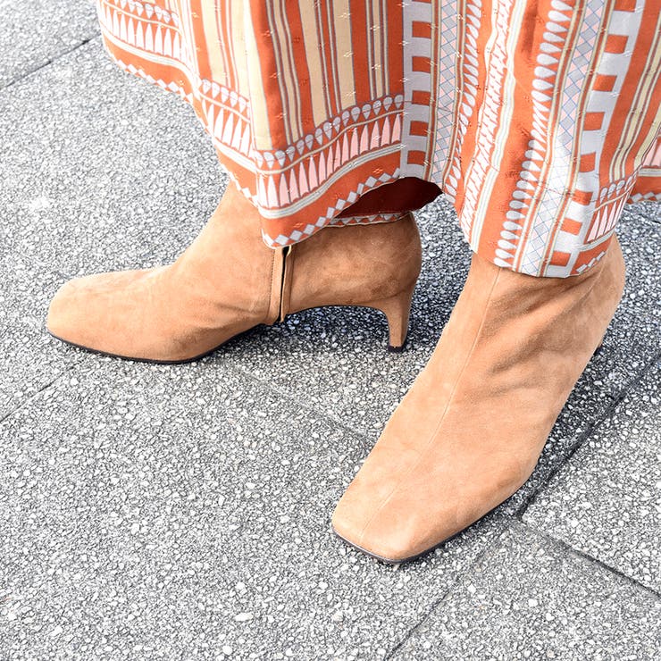 スクエアトゥショートブーツ | Mode et Jacomo×ing | 詳細画像20 