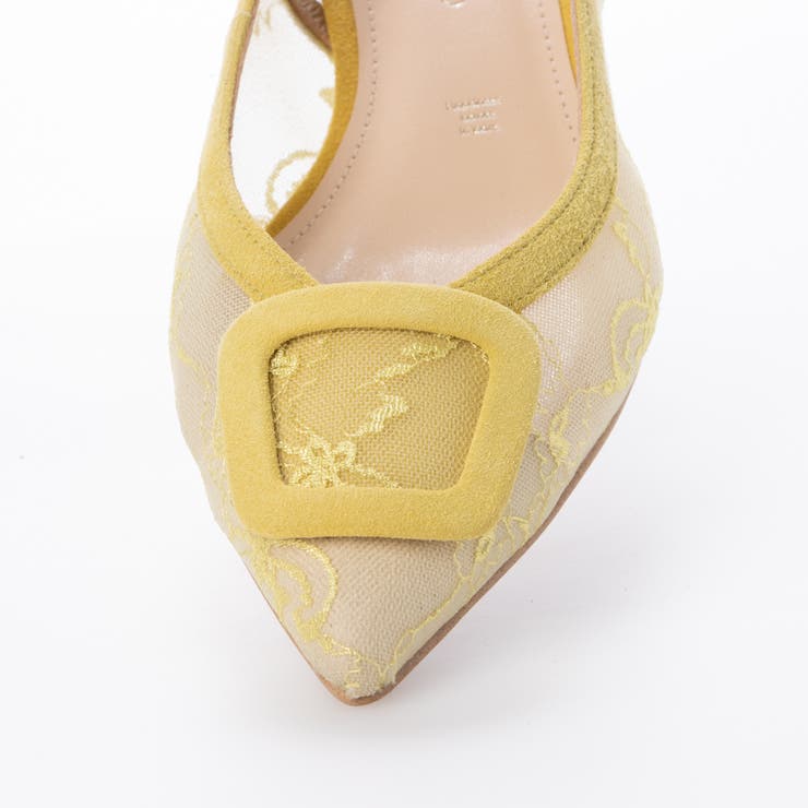 チュールバックストラップパンプス | Mode et Jacomo×ing | 詳細画像14 