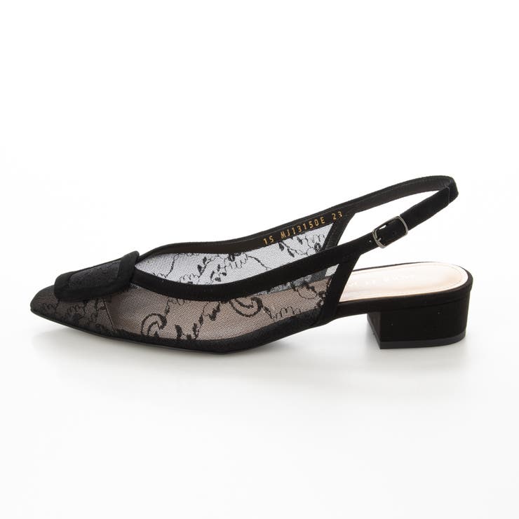 チュールバックストラップパンプス | Mode et Jacomo×ing | 詳細画像2 