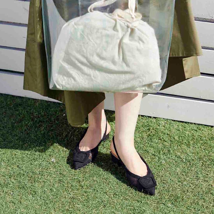 チュールバックストラップパンプス | Mode et Jacomo×ing | 詳細画像8 