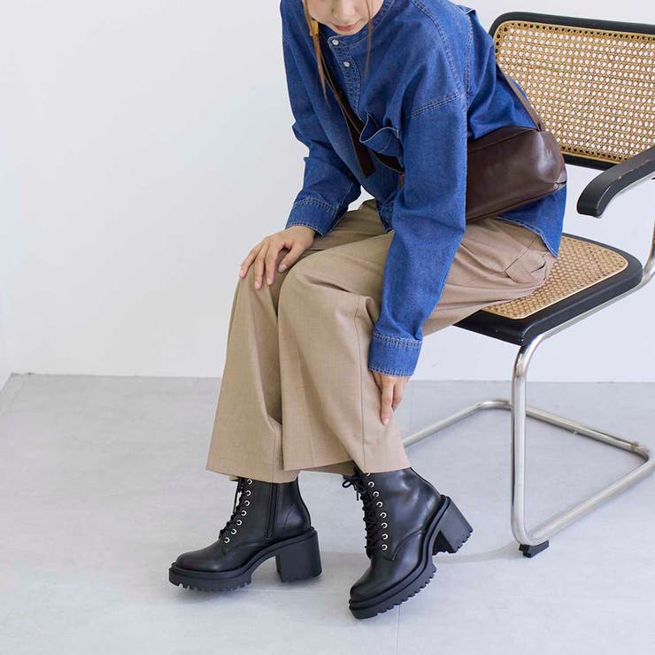 レースアップワークブーツ | Mode et Jacomo×ing | 詳細画像4 