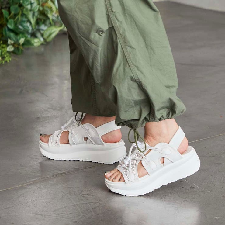 プラットフォームメッシュサンダル | Mode et Jacomo×ing | 詳細画像42 