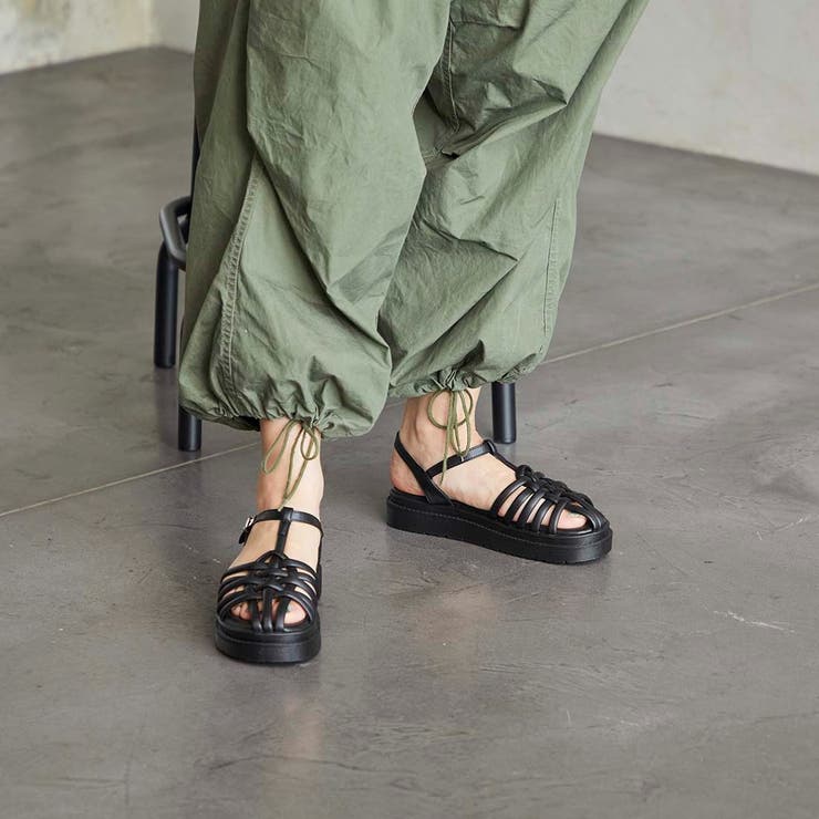 ナローストラップグルカサンダル | Mode et Jacomo×ing | 詳細画像18 