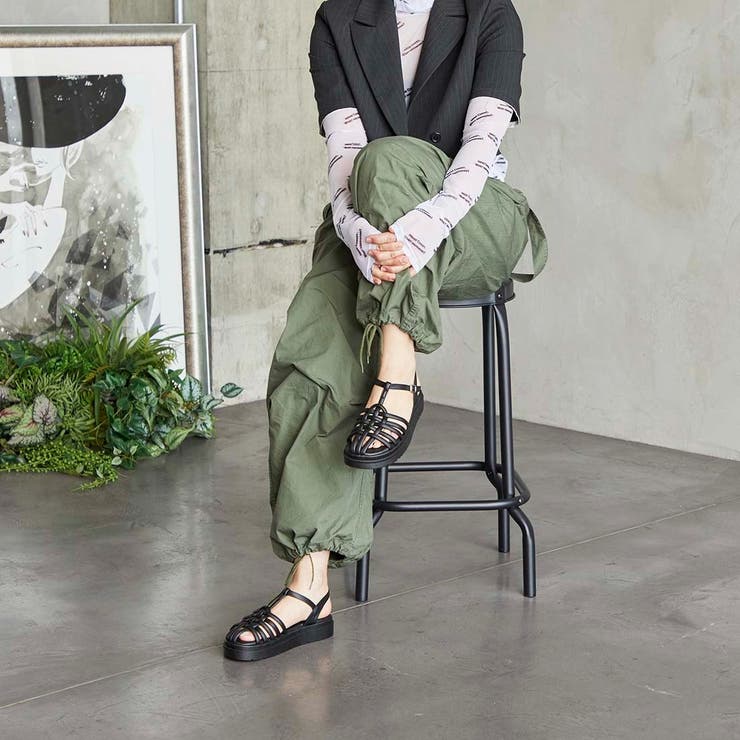 ナローストラップグルカサンダル | Mode et Jacomo×ing | 詳細画像9 