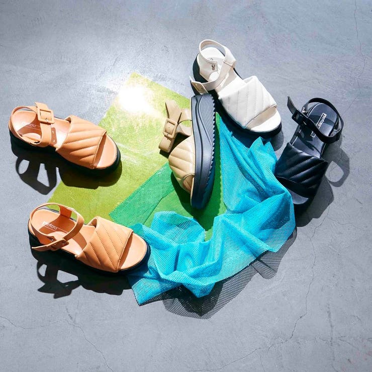 キルティングパフサンダル | Mode et Jacomo×ing | 詳細画像14 