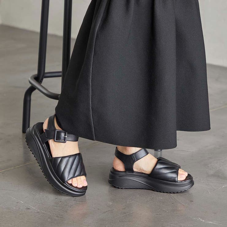 キルティングパフサンダル | Mode et Jacomo×ing | 詳細画像28 