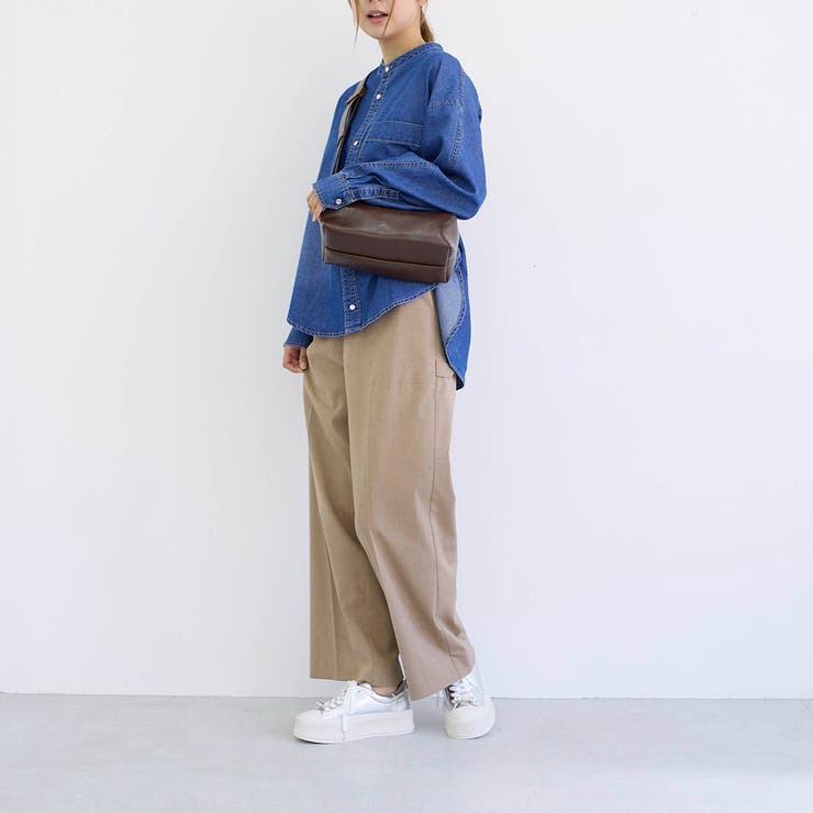 ビジュー付き厚底レースアップスニーカー | Mode et Jacomo×ing | 詳細画像21 