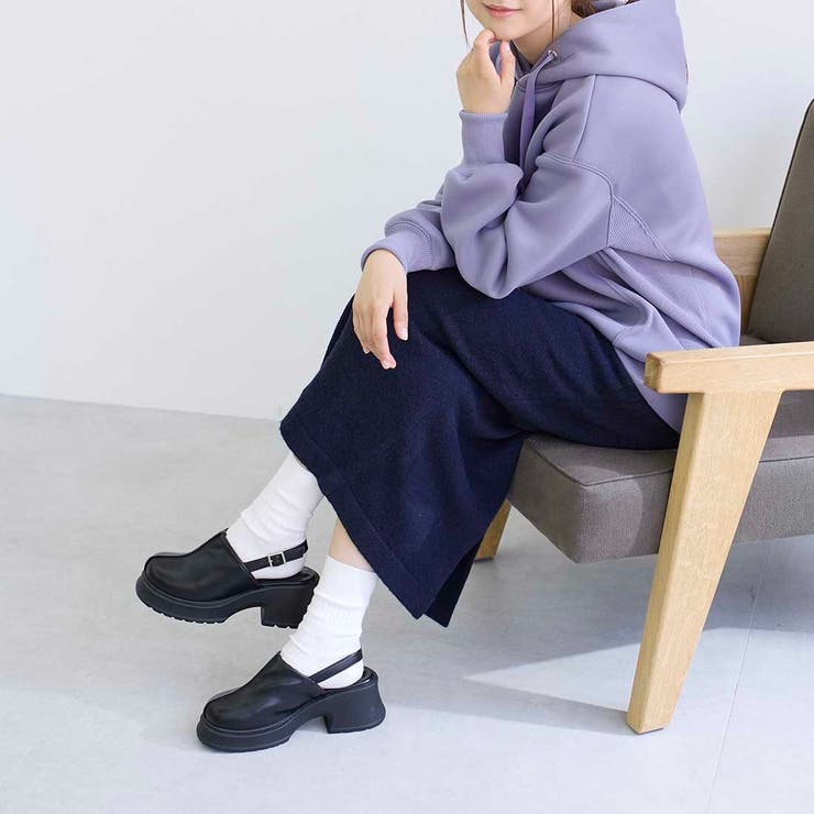 センターライン厚底サボサンダル | Mode et Jacomo×ing | 詳細画像1 