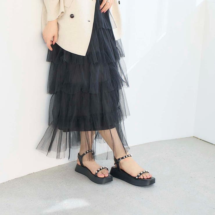 パールデザイン厚底スポーツサンダル | Mode et Jacomo×ing | 詳細画像11 