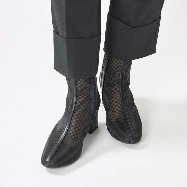 ブロックヒールチュールブーツ | Mode et Jacomo×ing | 詳細画像20 