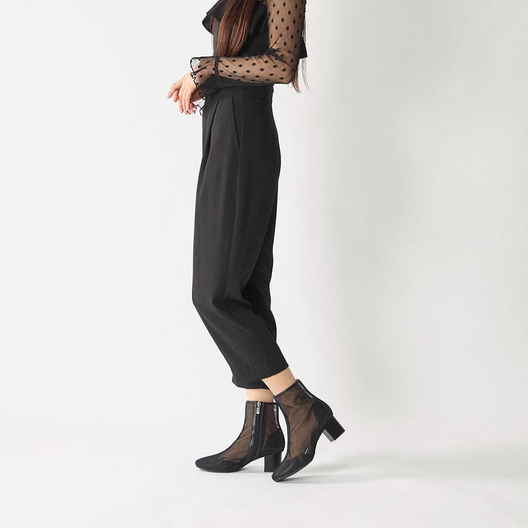 ブロックヒールチュールブーツ | Mode et Jacomo×ing | 詳細画像22 