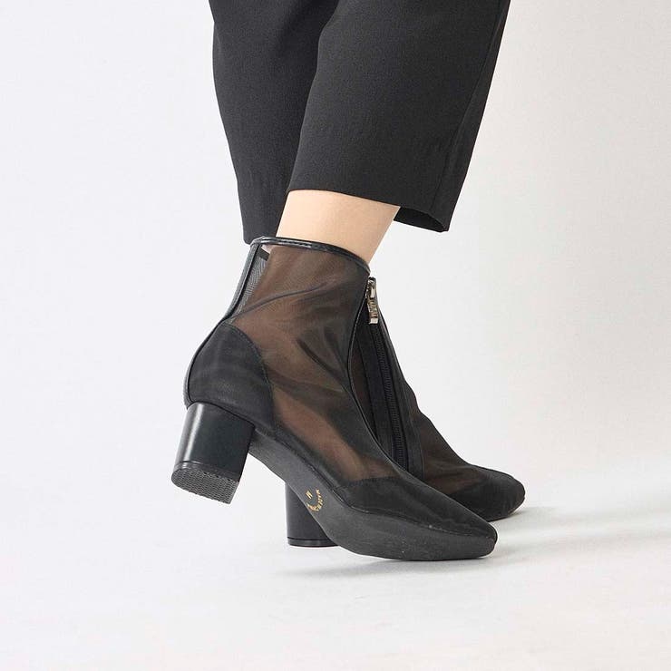 ブロックヒールチュールブーツ | Mode et Jacomo×ing | 詳細画像23 