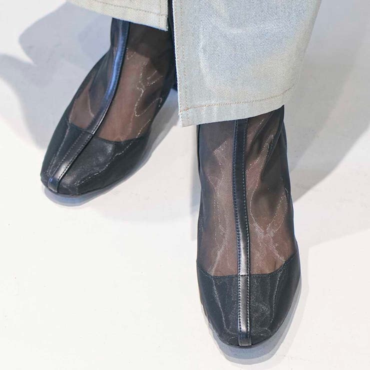 ブロックヒールチュールブーツ | Mode et Jacomo×ing | 詳細画像34 